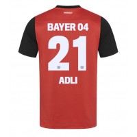 Dres Bayer Leverkusen Amine Adli #21 Domáci 2024-25 Krátky Rukáv
